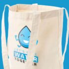 certified Recycled Cotton Beach / Shopping Bag – Natural