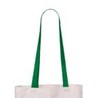 Cotton Shopping Bag – Green Handle