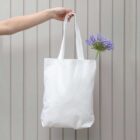 Eco Friendly Cotton Shopping Bag With Gusset