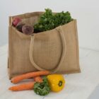 Eco-neutral Jute Shopping Bag – Horizontal
