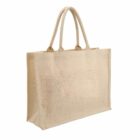 Eco-neutral Jute Shopping Bag – Horizontal