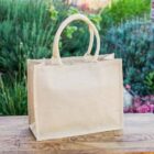 Eco-neutral Jute Shopping Bag – Horizontal