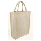 Eco-neutral Jute Shopping Bag – Vertical – Natural