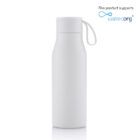 Recycled Stainless Steel Vacuum Bottle with Loop