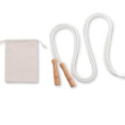 Jumping Rope in a Cotton Pouch