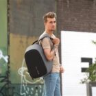 Anti-theft Backpack in RPET material