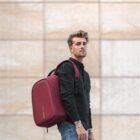 Anti-theft Backpack in RPET material