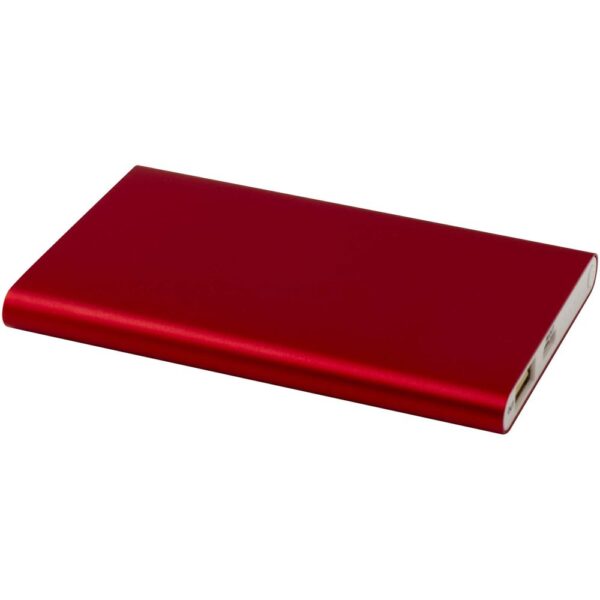 4000 mAh Type-C recycled aluminium power bank
