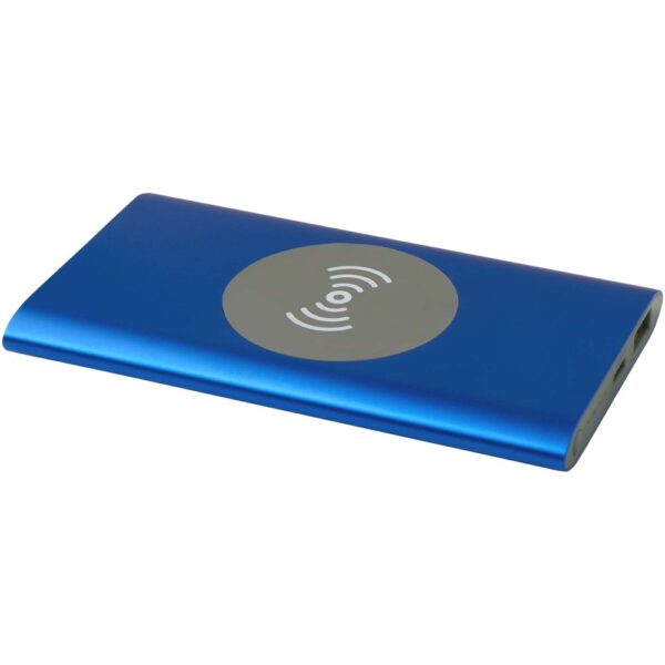 4000 mAh Type-C recycled aluminium wireless power bank