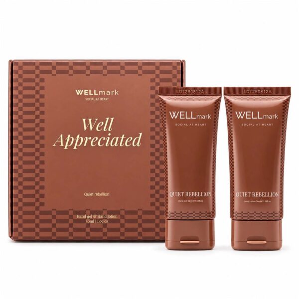 70 ml hand wash and 70 ml hand lotion gift set
