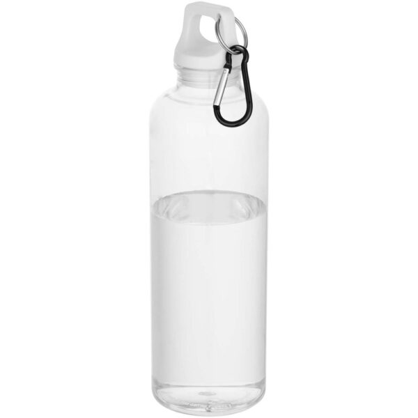 750 ml RCS recycled plastic water bottle with carabiner