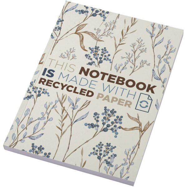 A5 recycled soft cover notebook - 100 sheets