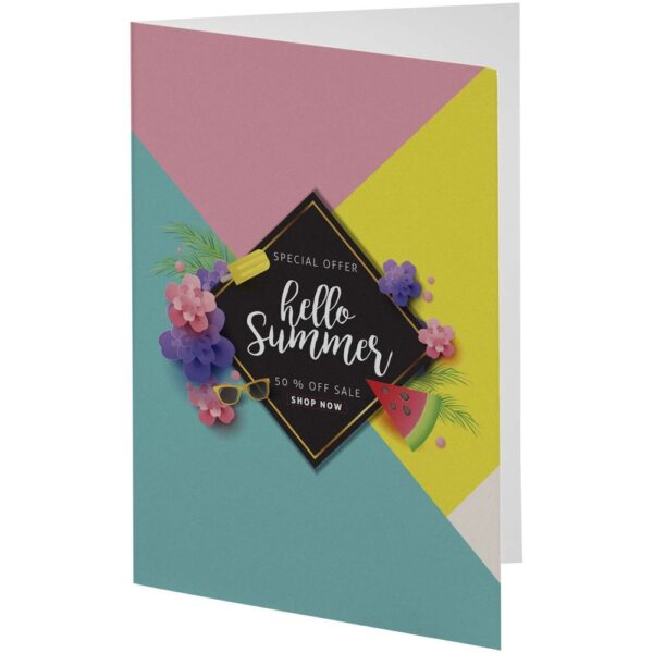A6 greeting card
