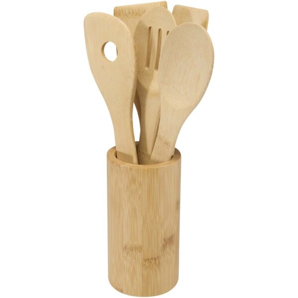 Bamboo kitchen tool set