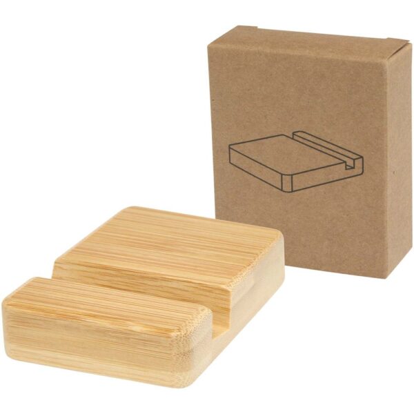 Bamboo phone stand