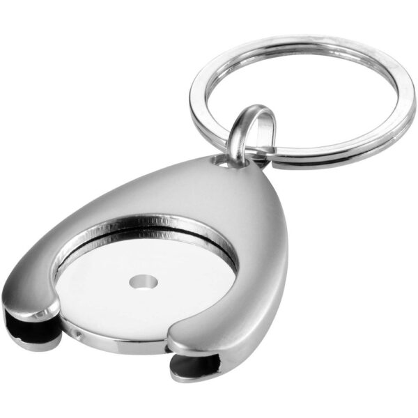 Coin holder keychain