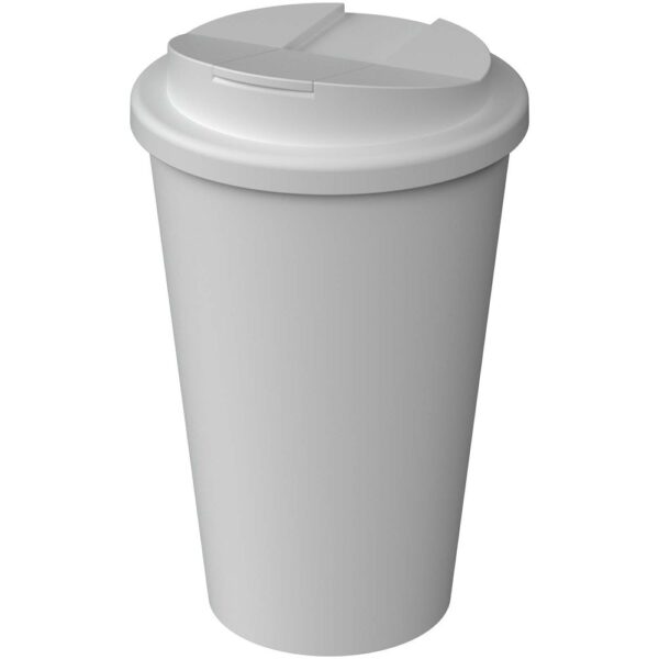 Custom-colour 350 ml insulated tumbler with spill-proof lid