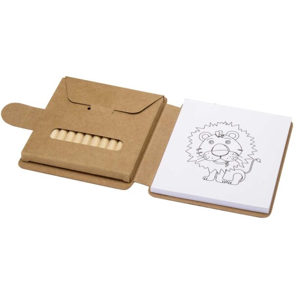 Drawing notepad and pencils set
