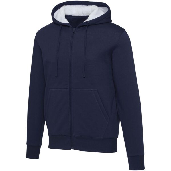 Elevate Natron 320 g/m² sherpa full-zip hoodie