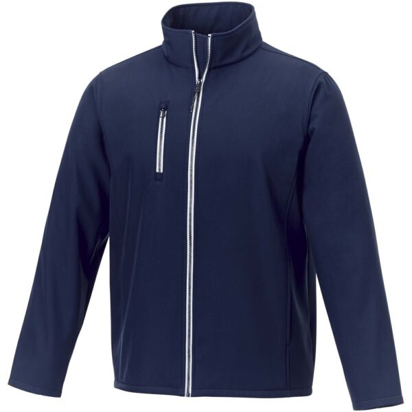 Elevate Orion men's GRS recycled softshell jacket