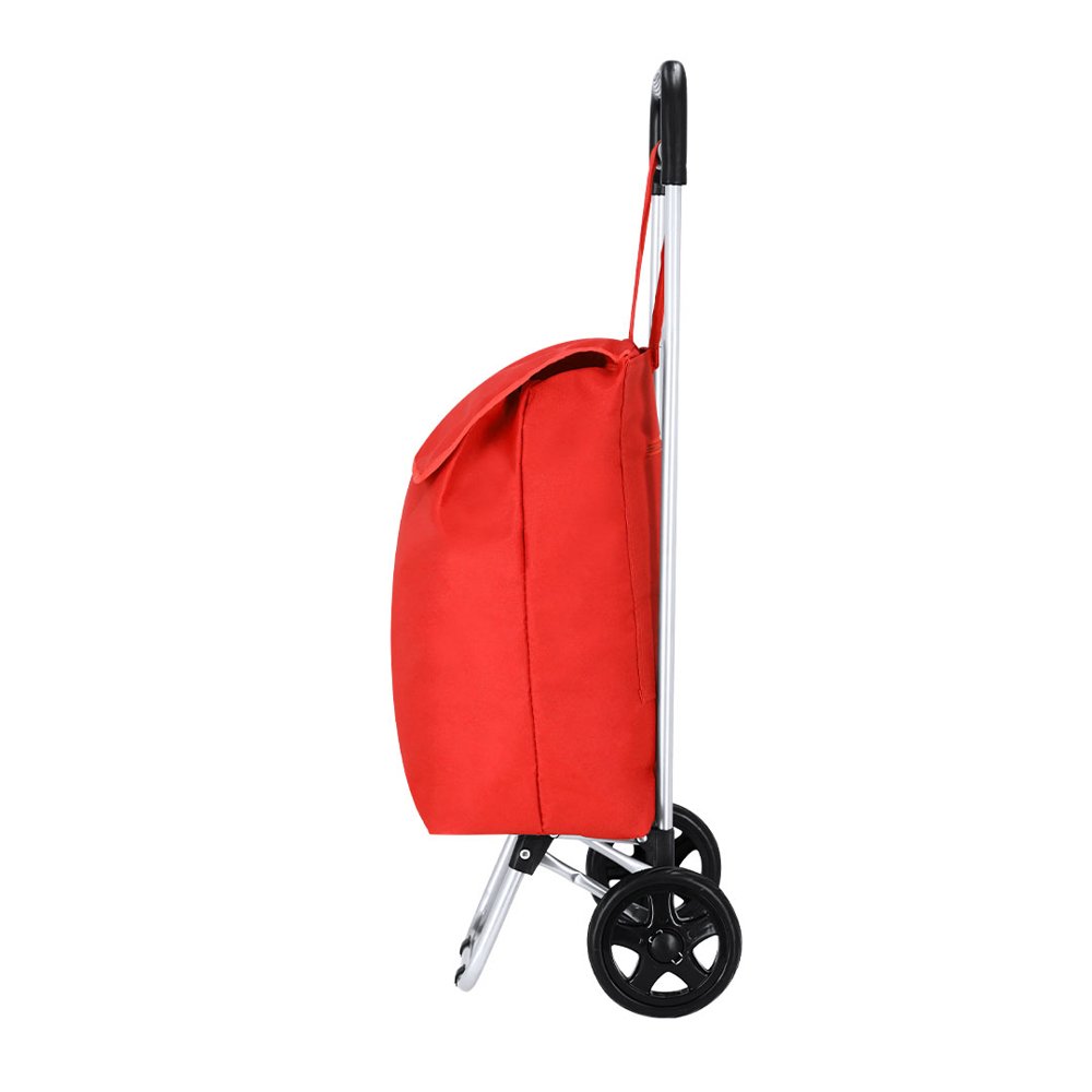 Foldable shopping trolley