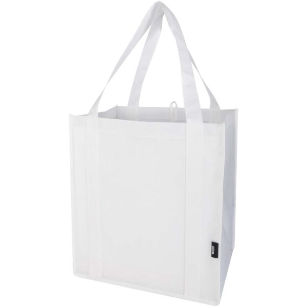 GRS recycled non-woven bottom board tote bag 29L
