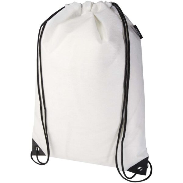 GRS recycled non-woven drawstring bag 5L