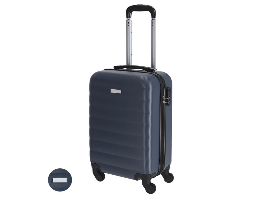 Hard-shell 4-wheel trolley case