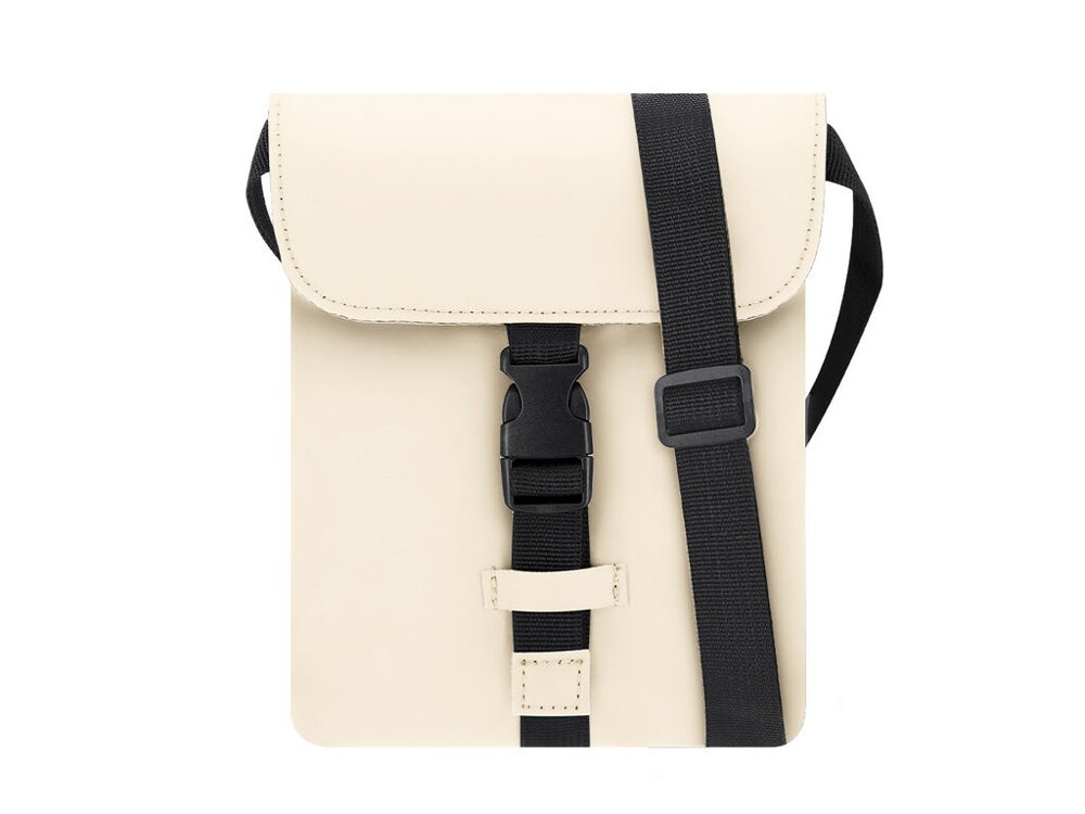 Leatherette crossbody bag