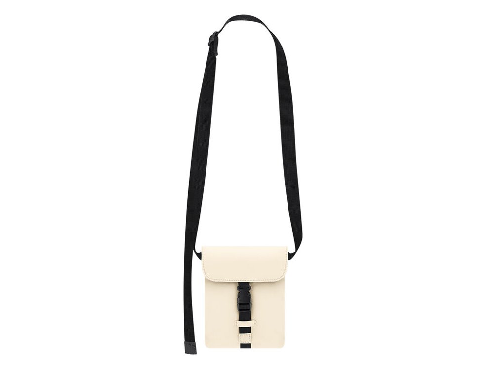 Leatherette crossbody bag
