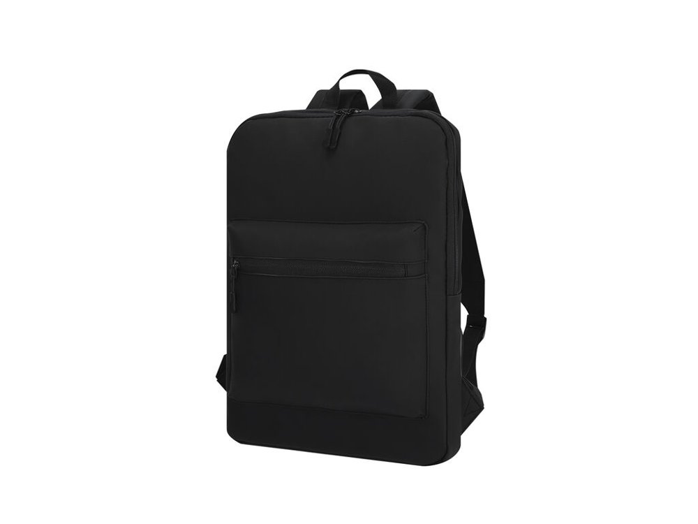 Leatherette document backpack