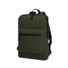 Leatherette document backpack