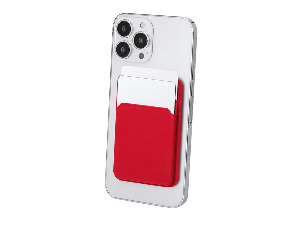 Magnetic card holder