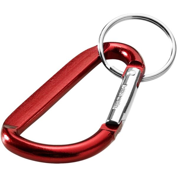 RCS recycled aluminium carabiner keychain