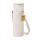 Recycled cotton bottle cooler bag