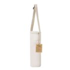 Recycled cotton bottle cooler bag