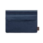 Recycled leather laptop sleeve