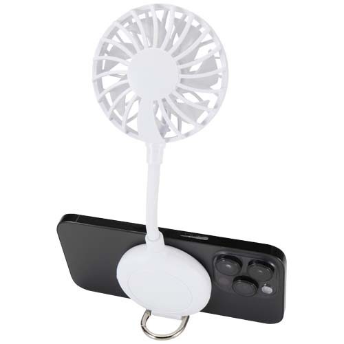 Recycled plastic magnetic portable fan