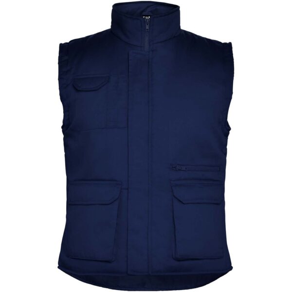 Roly Almanzor multi-purpose workwear bodywarmer with high neck