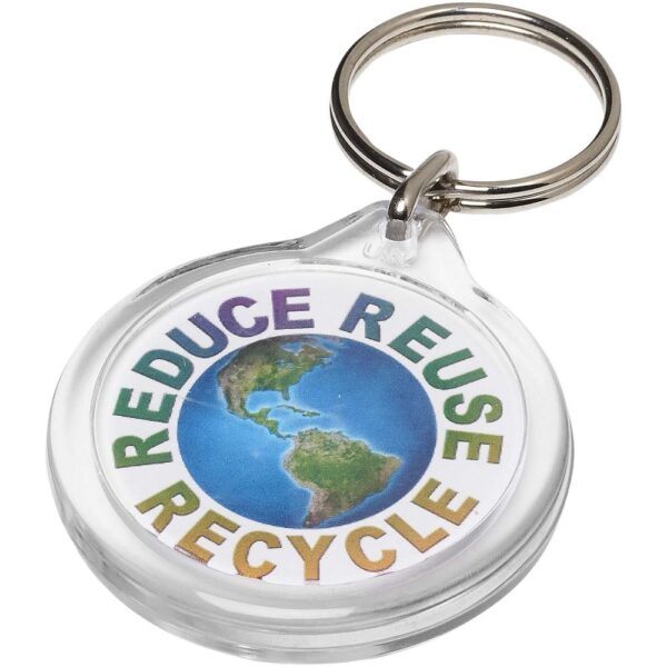 Round keychain