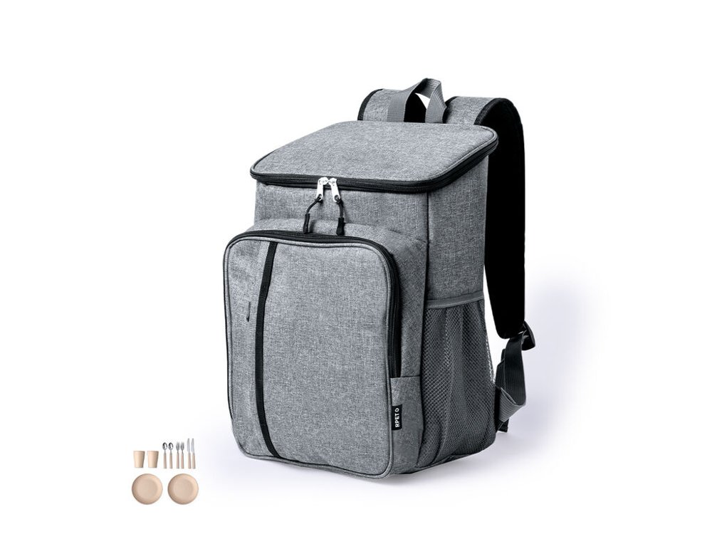RPET picnic cooler backpack for two