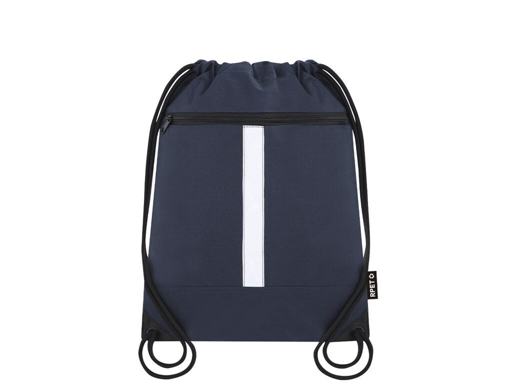 RPET reflective drawstring bag