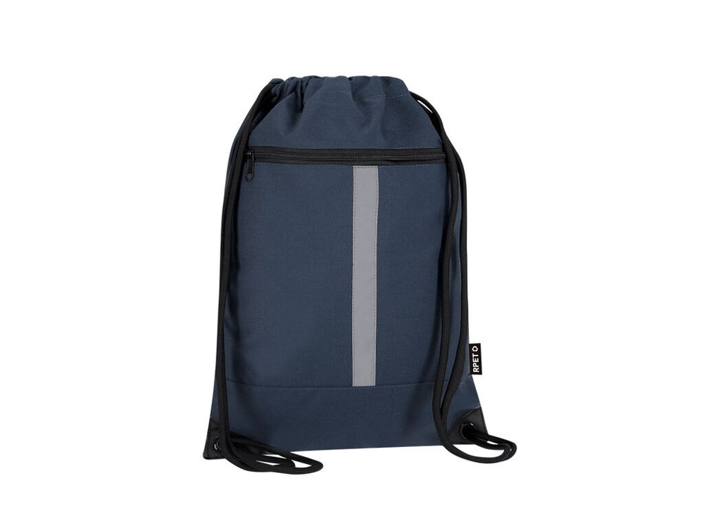 RPET reflective drawstring bag