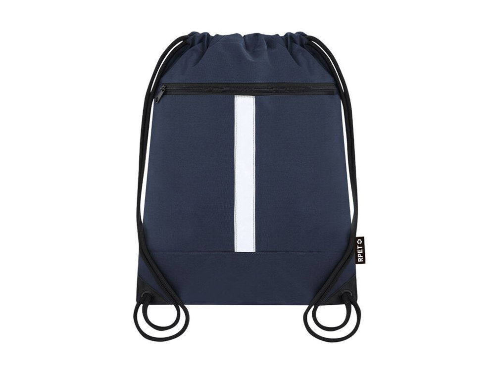 RPET reflective drawstring bag