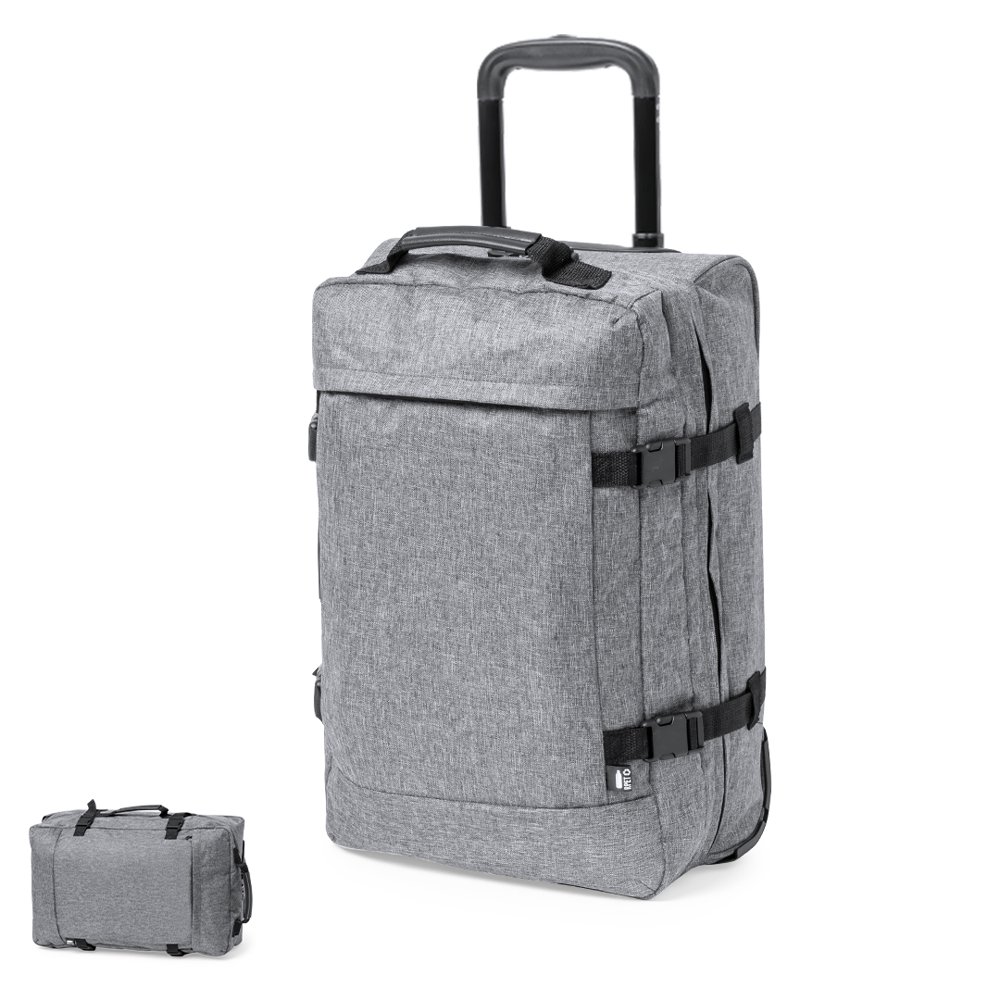 RPET trolley case with TSA zip