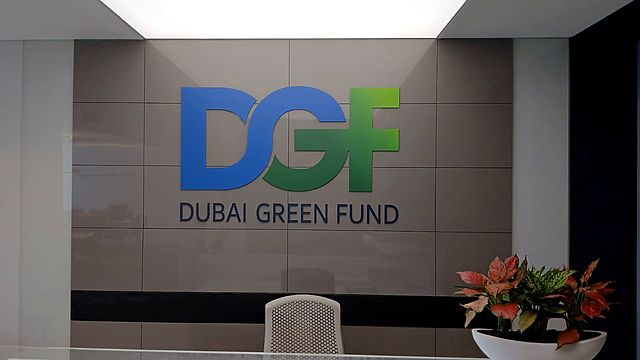 Acrylic logo with a printed face – Investment fund · acrylic cut-out with printed vinyl